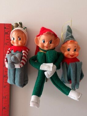 Vintage 1950s Pixie Elf Knee Huggers set of 3
